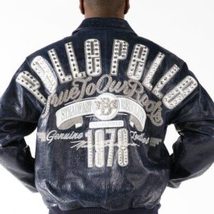 Pelle Pelle True To Our Roots Blue Jacket