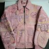 Pelle Pelle Womens Artsy Pink Leather Jacket