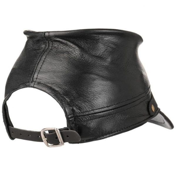 Pelle Pelle Black Civil War Leather Cap