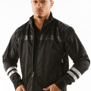 Pelle Pelle Black Track Jacket