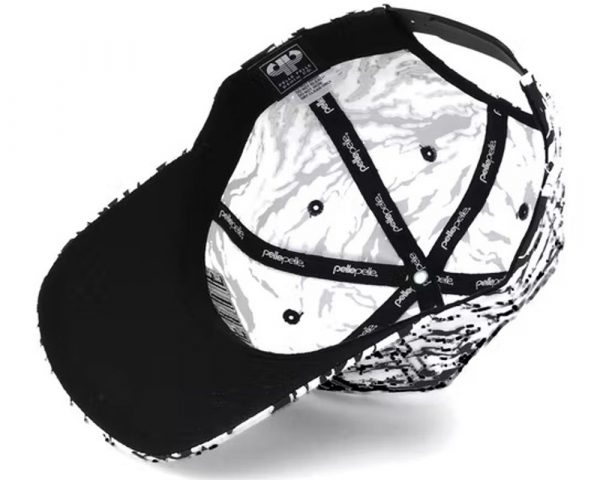 Pelle Pelle Jungle Tactics Curved White & Black Cap