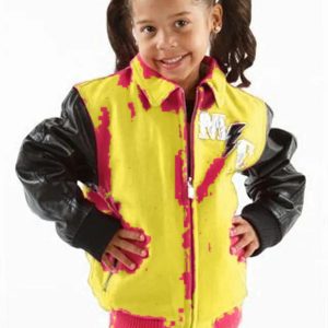 Pelle Pelle Kids Tie Dyed Funky Wool Jacket