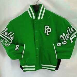 Pelle Pelle Kids Vintage Wool Green Jacket