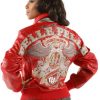 Pelle Pelle Ladies 40th Anniversary Red Jacket