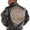 Pelle Pelle Mb Emblem Black & Golden Jacket