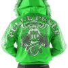 Pelle Pelle Mens 40th Anniversary Green Jacket