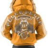 Pelle Pelle Mens 40th Anniversary Mustard Leather Jacket