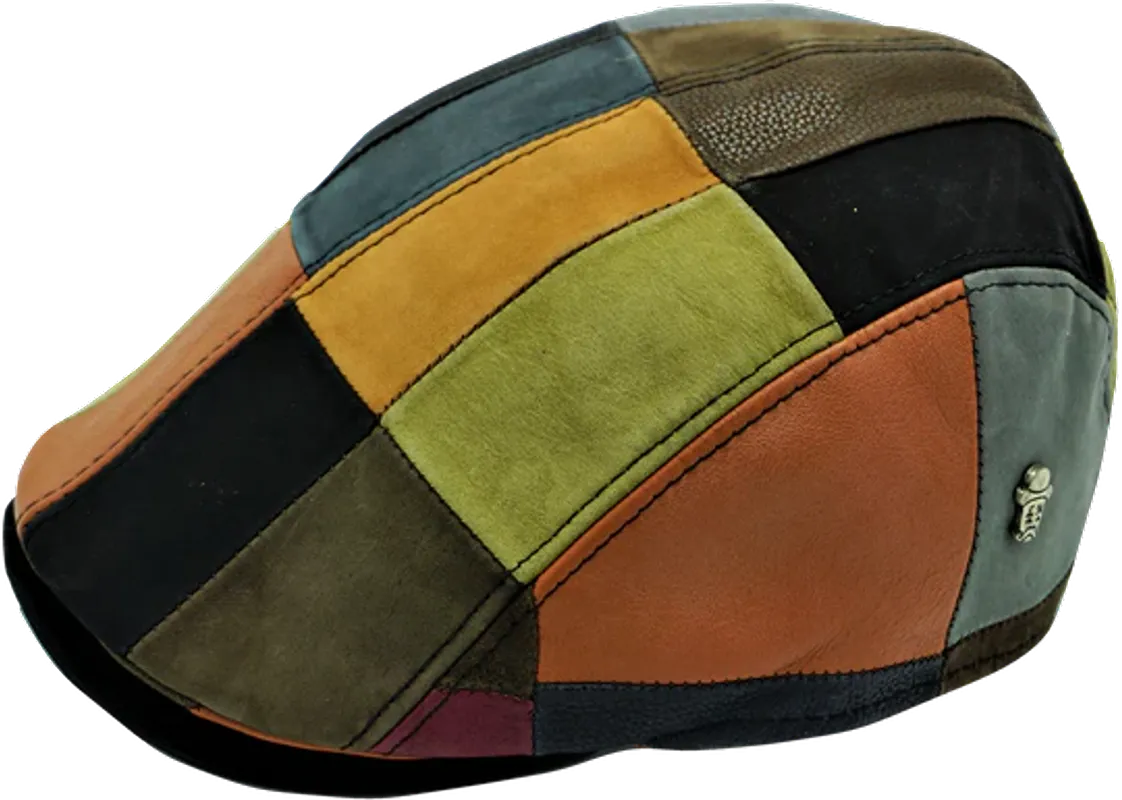 Borsa In Vera Pelle Patchwork Floreale Fatta A Mano - Unica, Con Fiori In Pelle E Tracolla Regolabile