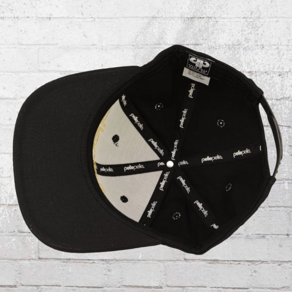 Pelle Pelle Snapback Recognize Black Cap