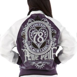 Pelle Pelle Womens Black Label Limited 78 Purple Jacket