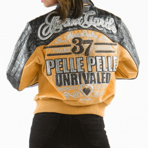 Pelle Pelle Avant Garde Mustard 37 Years Strong Jacket