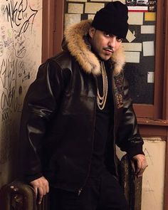 Pelle Pelle French Montana Basic Black Jacket