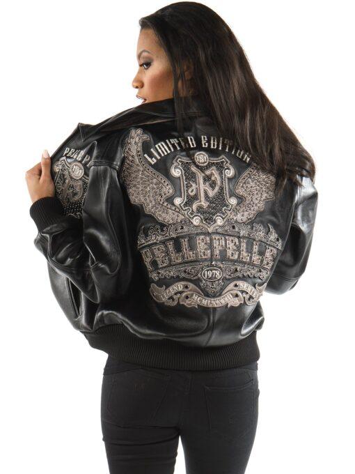 Pelle Pelle Ladies Limited Edition Metallic Leather Jacket