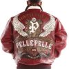 Pelle Pelle Limited Edition Maroon Leather Jacket