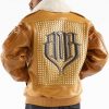 Pelle Pelle MB Bomber Yellow Leather Jacket