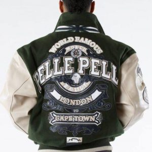 Pelle Pelle Mens Road Rally Green Jacket