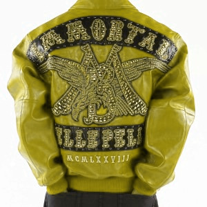 Pelle Pelle Olive Immortal Studded Leather Jacket