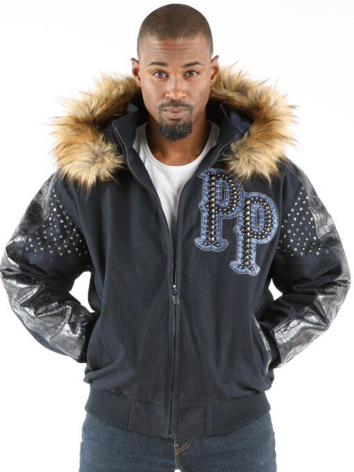 Pelle Pelle King Of Thrones Blue Jacket