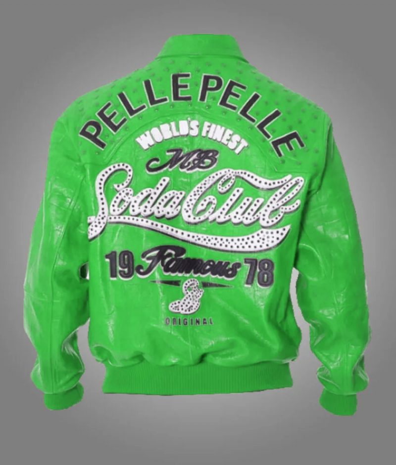 1978 Soda Club Green Pelle Pelle Jacket