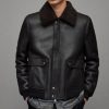 Pelle Pelle Nolan Shearling Black Jacket