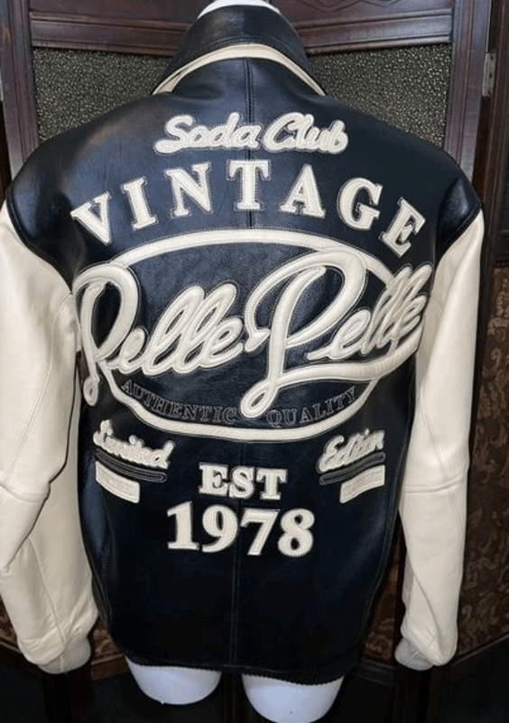 Pelle Pelle Soda Club Vintage Leather Jacket