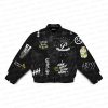 Juice WRLD Legends Never Die Black Varsity Jacket