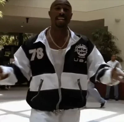 Marc Buchanan Pelle Pelle Tupac Rare Para Jacket
