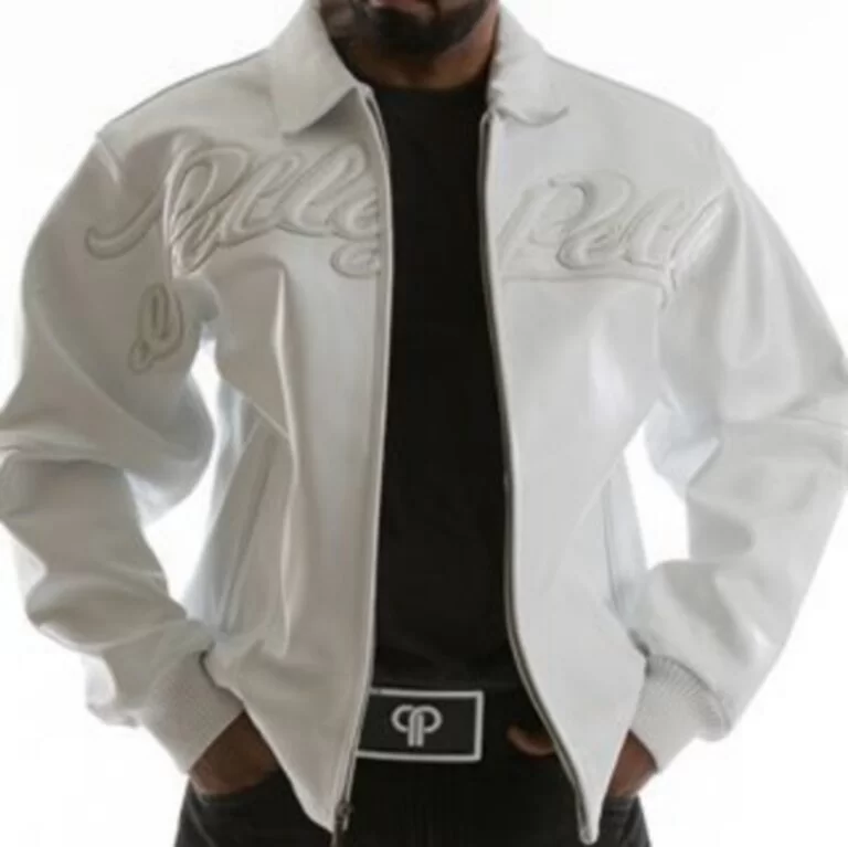 Pelle Pelle Leather White Vintage Jacket