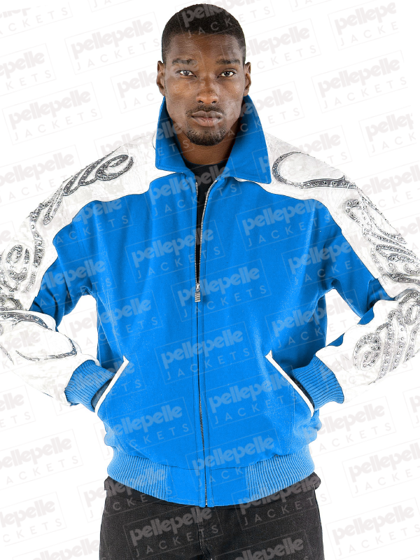 Pelle Pelle Scripted Blue Jacket