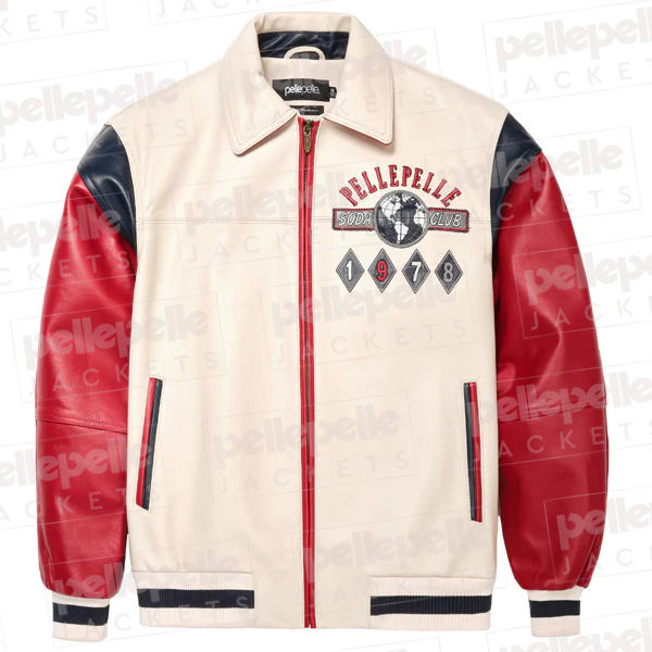 Pelle Pelle World Famous Red Soda Club Plush Jacket