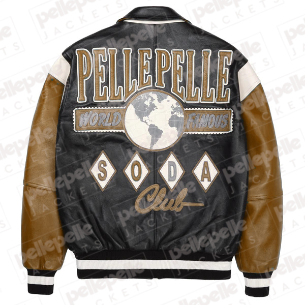 World Famous Soda Club Brown Plush Jacket