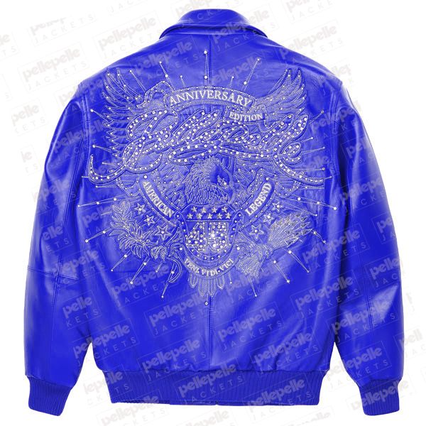 Pelle Pelle 40th Anniversary Blue Jacket