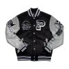 Pelle Pelle New Varsity Gray Jacket