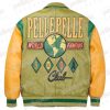 World Famous Multicolor Olive Soda Club Plush Jacket