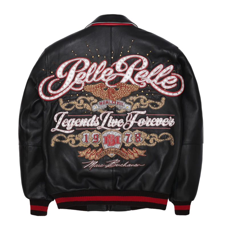 Pelle Pelle Legends Live Forever Black Jacket