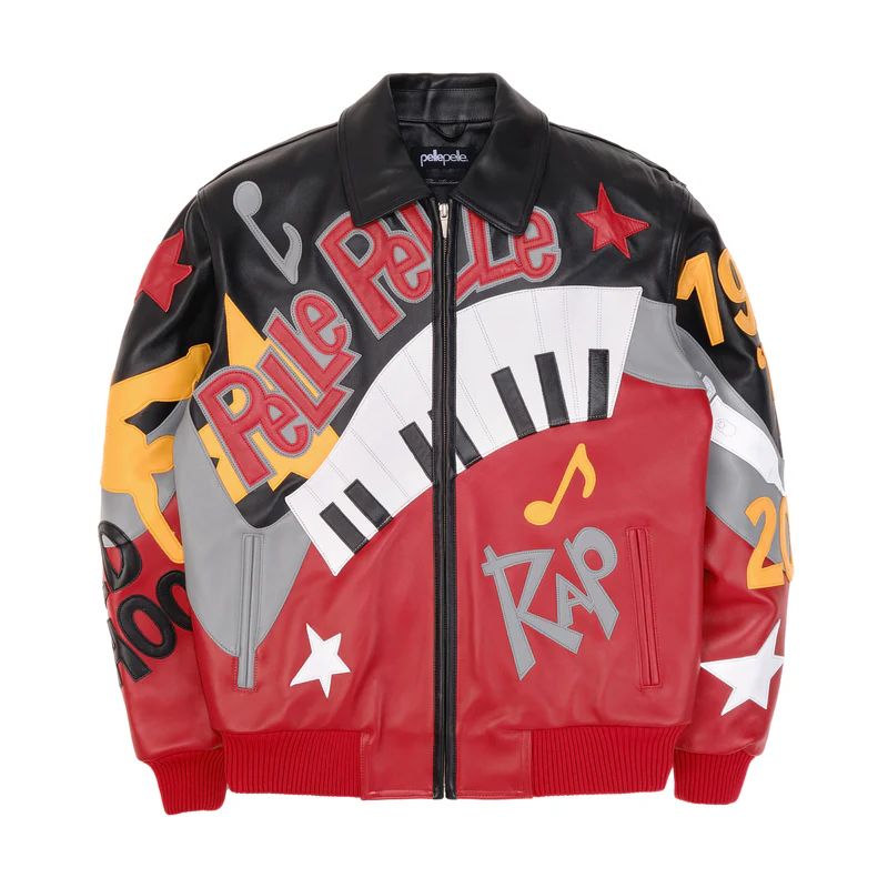 50 Years Of Hip Hop Black & Red Jacket