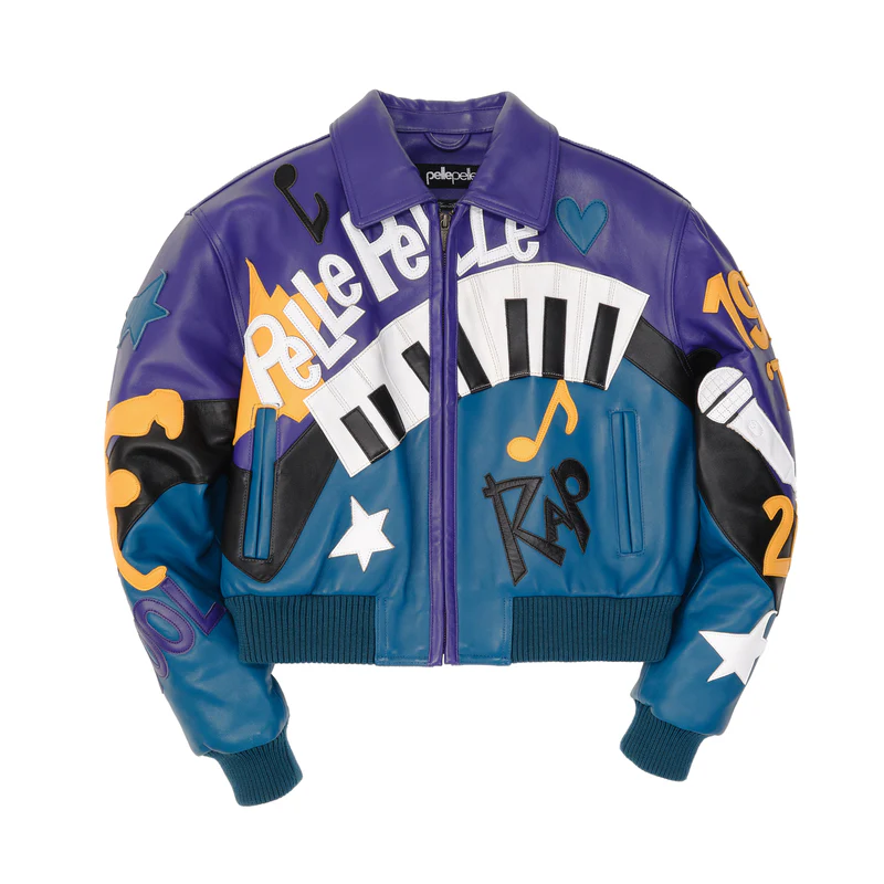 50 Years Of Hip Hop Maize Womens Crop Jacket