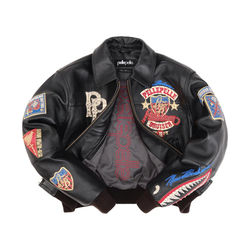 American Bruiser Plush Women Crop Jacket