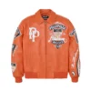 Pelle Pelle American Bruiser Orange Leather Jacket