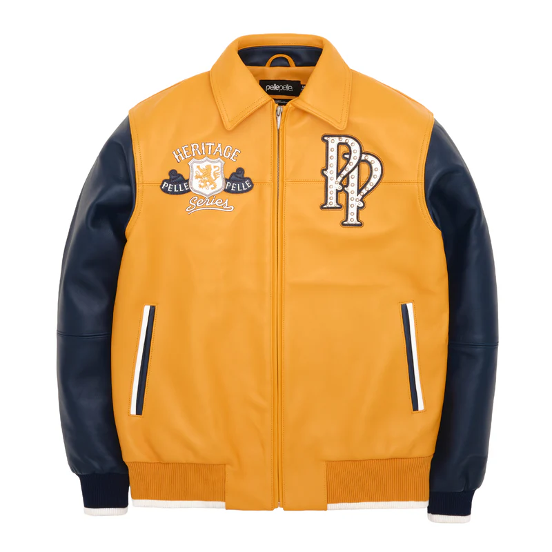 Pelle Pelle Black & Yellow Heritage Jacket