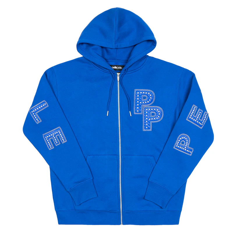 Pelle Pelle Blue Stones Hoodie