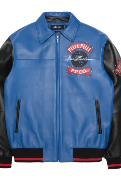 Pelle Pelle Blue World Tour Jacket