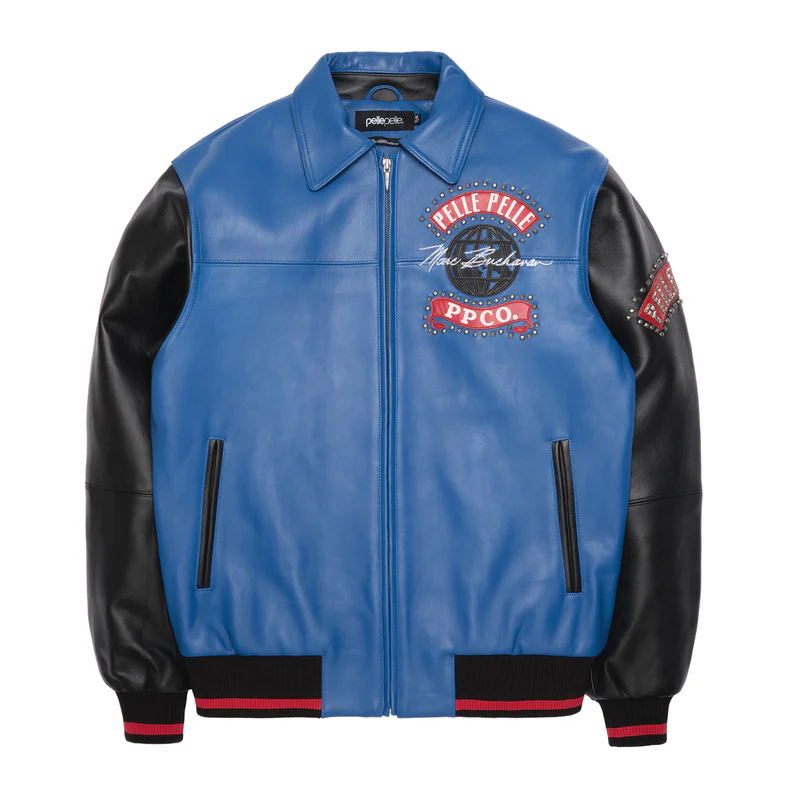 Pelle Pelle Blue World Tour Jacket