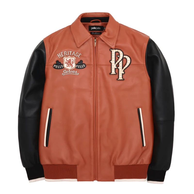 Pelle Pelle Brown & Black Heritage Jacket