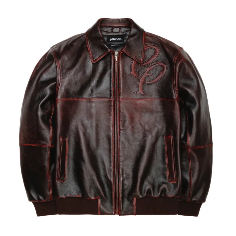 Two Tone Pelle Pelle Black Jacket