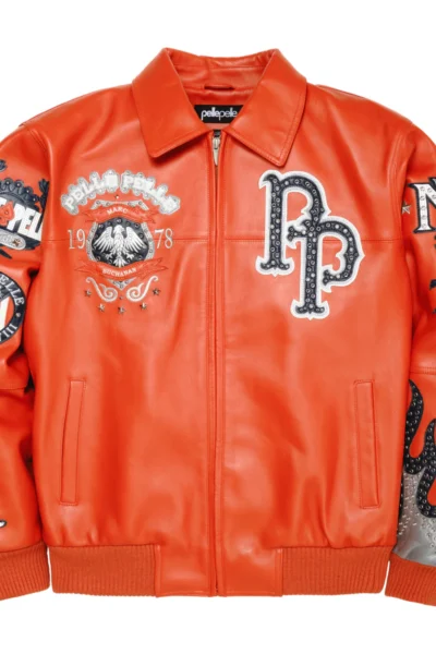 Pelle Pelle World Famous Orange Jacket