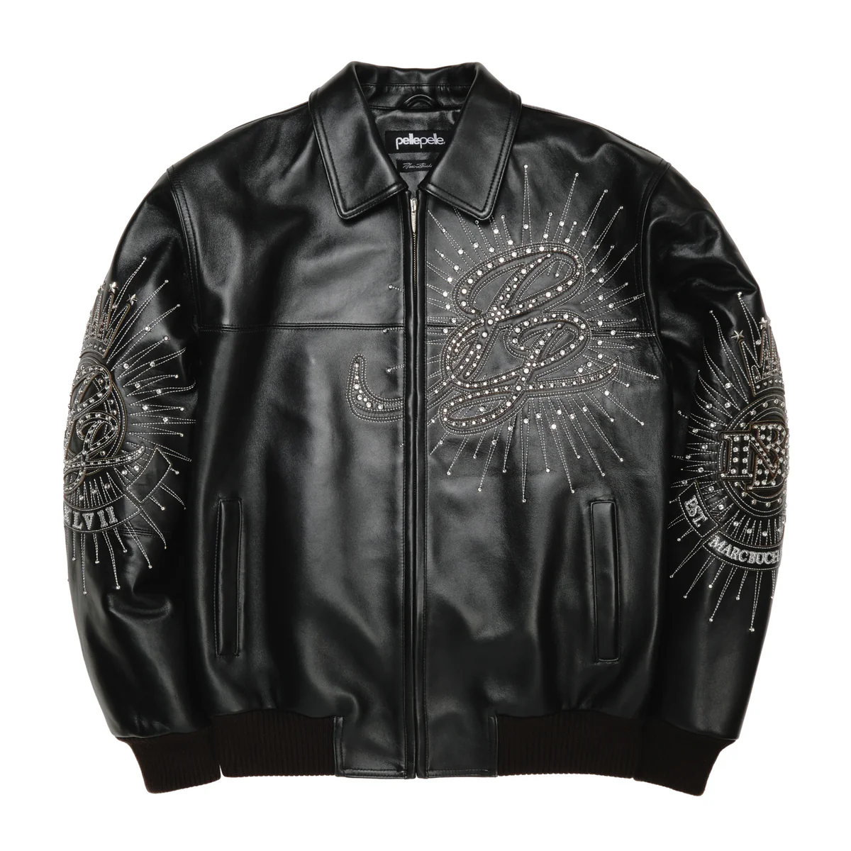 Pelle Pelle 47TH Anniversary Black Jacket Pelle Pelle 47TH Anniversary Black Jacket