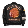 Pelle Pelle Black Multi Renegades Leather Jacket
