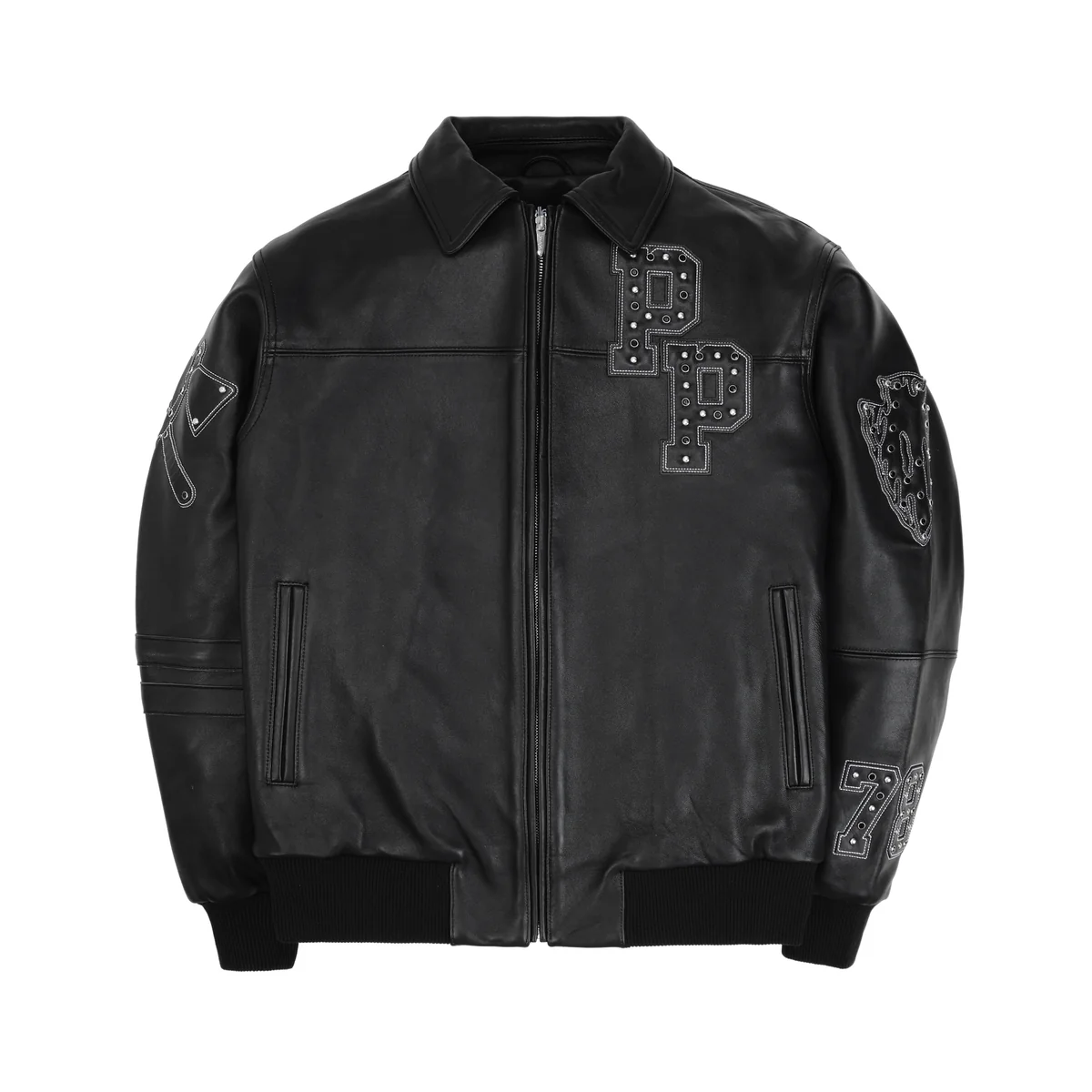 Pelle Pelle Black Renegades Leather Jacket