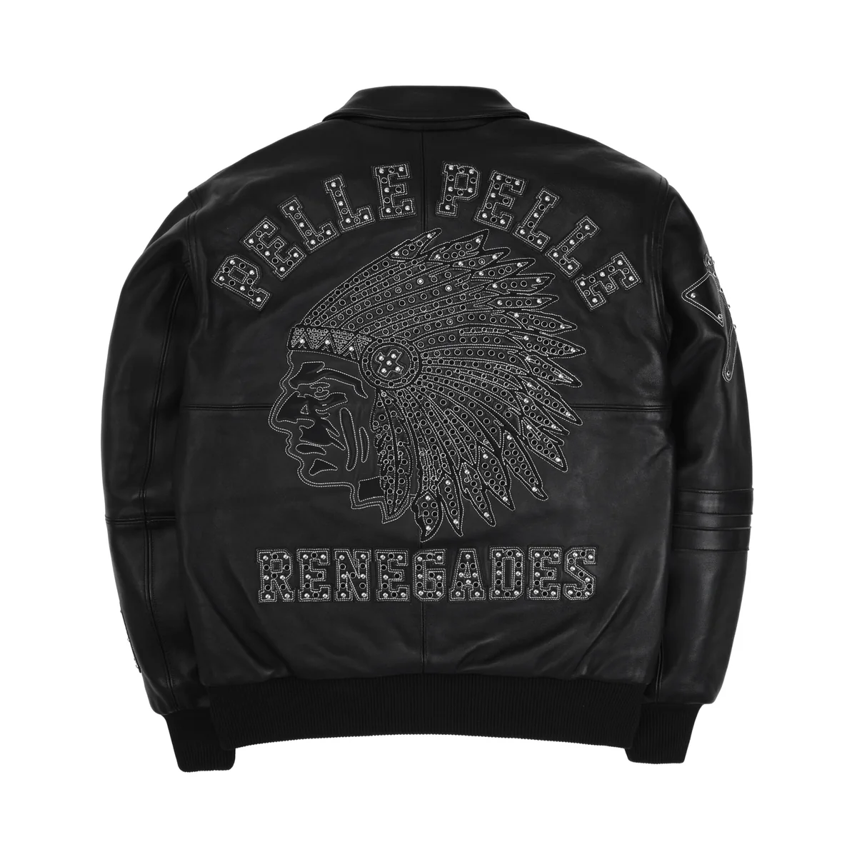 Pelle Pelle Black Renegades Leather Jackets Pelle Pelle Black Renegades Leather Jackets
